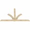 Ekena Millwork Redmond Rough Sawn Timber Gable Bracket, Douglas Fir, 108"W x 68"H x 2"D x 6"F, 15/12 Pitch GBW108X68X0206RED00RDF - alternate 2